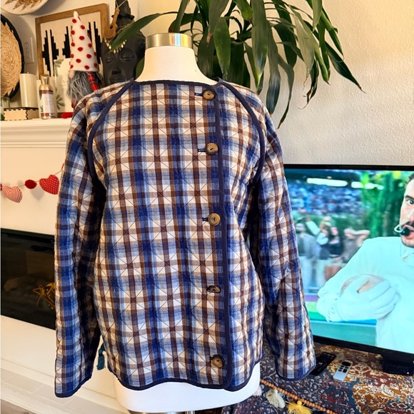 Doen Sedona Jacket Belleville Plaid SZ XS NWT - Picture 5 of 11